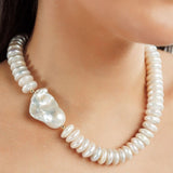 Luna Coin Pearl Collar