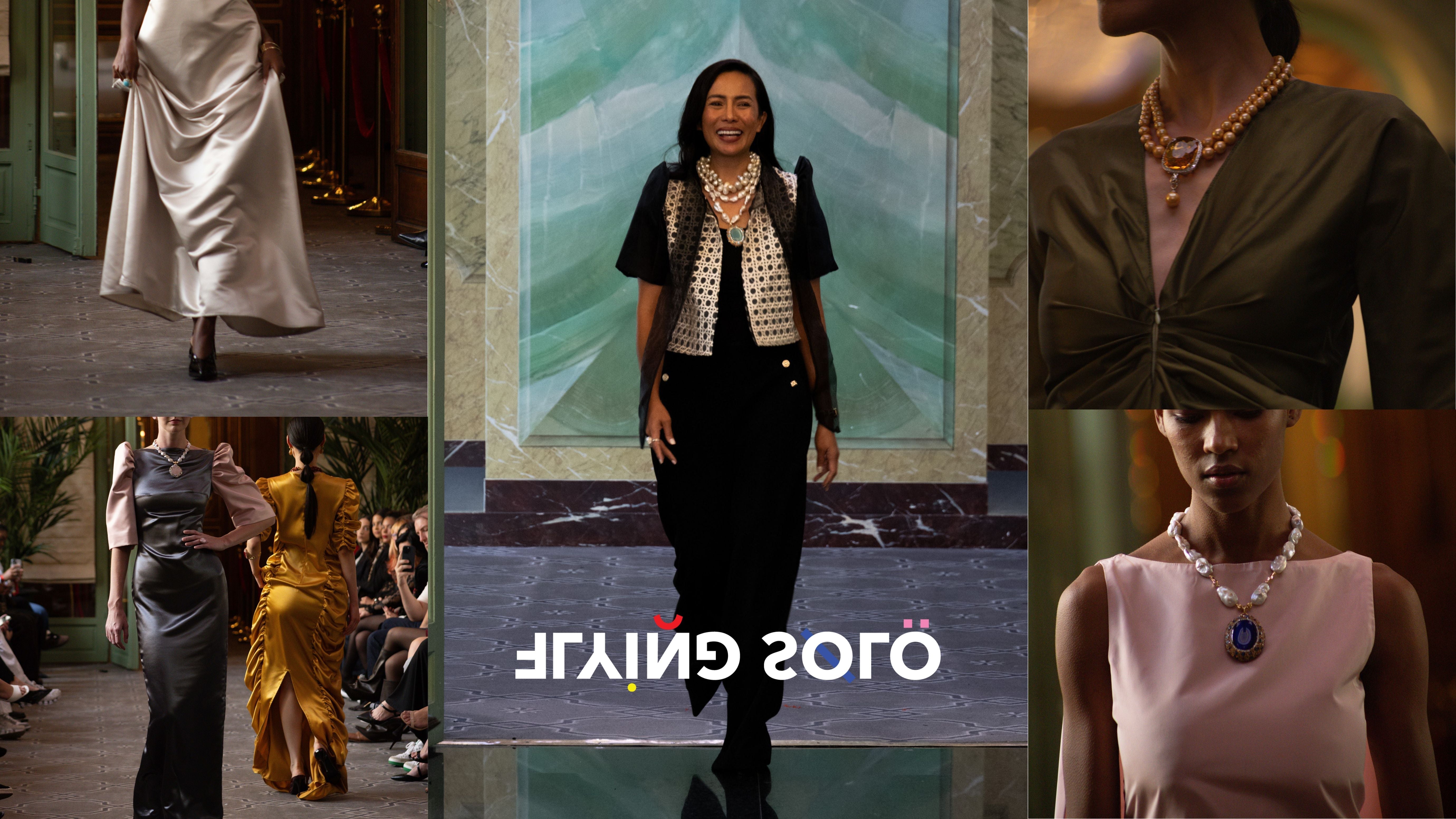 A Triumphant Paris Fashion Runway Debut with Flying Solo