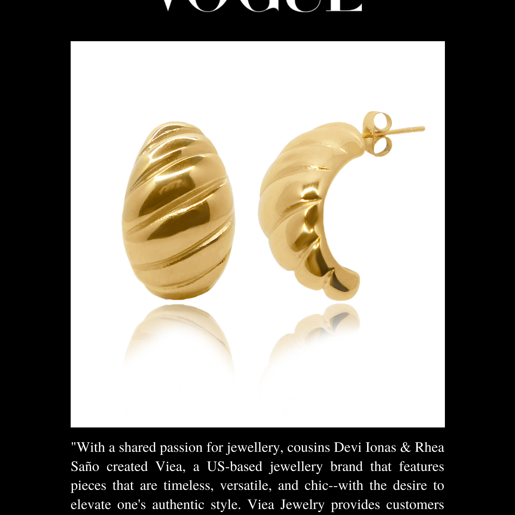 Viea in British Vogue