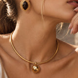Casie Necklace | Gold