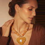 Nero Heart of Mare Necklace