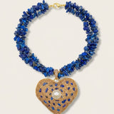 Nero Heart of Mare Necklace