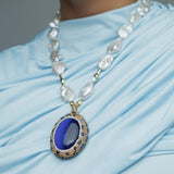 Astra Indigo Catseye Necklace