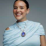 Astra Indigo Catseye Necklace