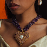 Nero Heart of Mare Necklace