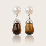 Solis Pearl Drop Earrings