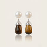 Solis Pearl Drop Earrings
