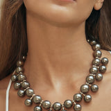 Celestine Double Strand Necklace