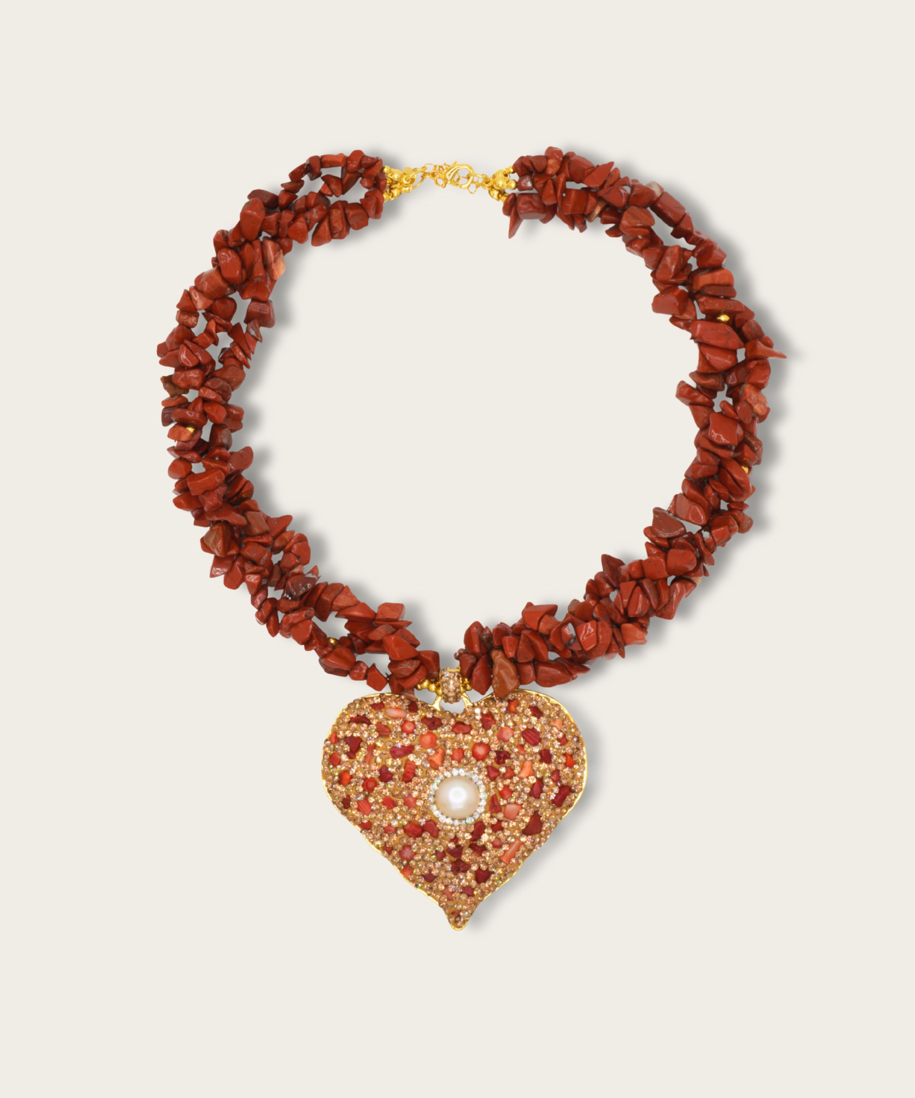 Nero Heart of Mare Necklace