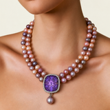 Aurelia Amethyst Empress Necklace