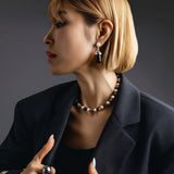 Solis Pearl Drop Earrings