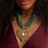 Nero Heart of Mare Necklace