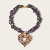 Nero Heart of Mare Necklace