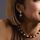 Solis Pearl Drop Earrings