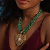 Nero Heart of Mare Necklace