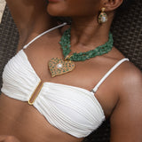 Nero Heart of Mare Necklace