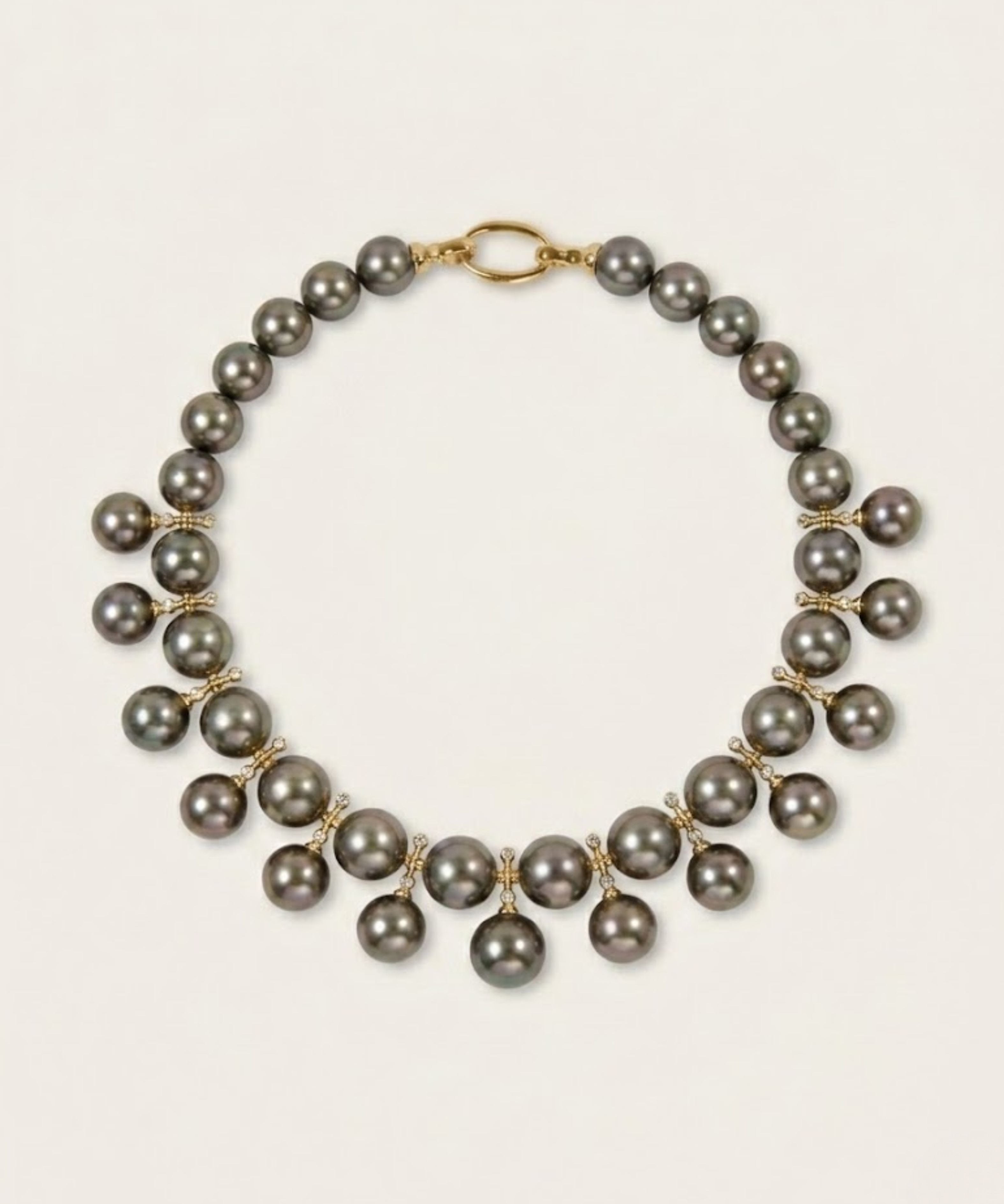 Celestine Double Strand Necklace