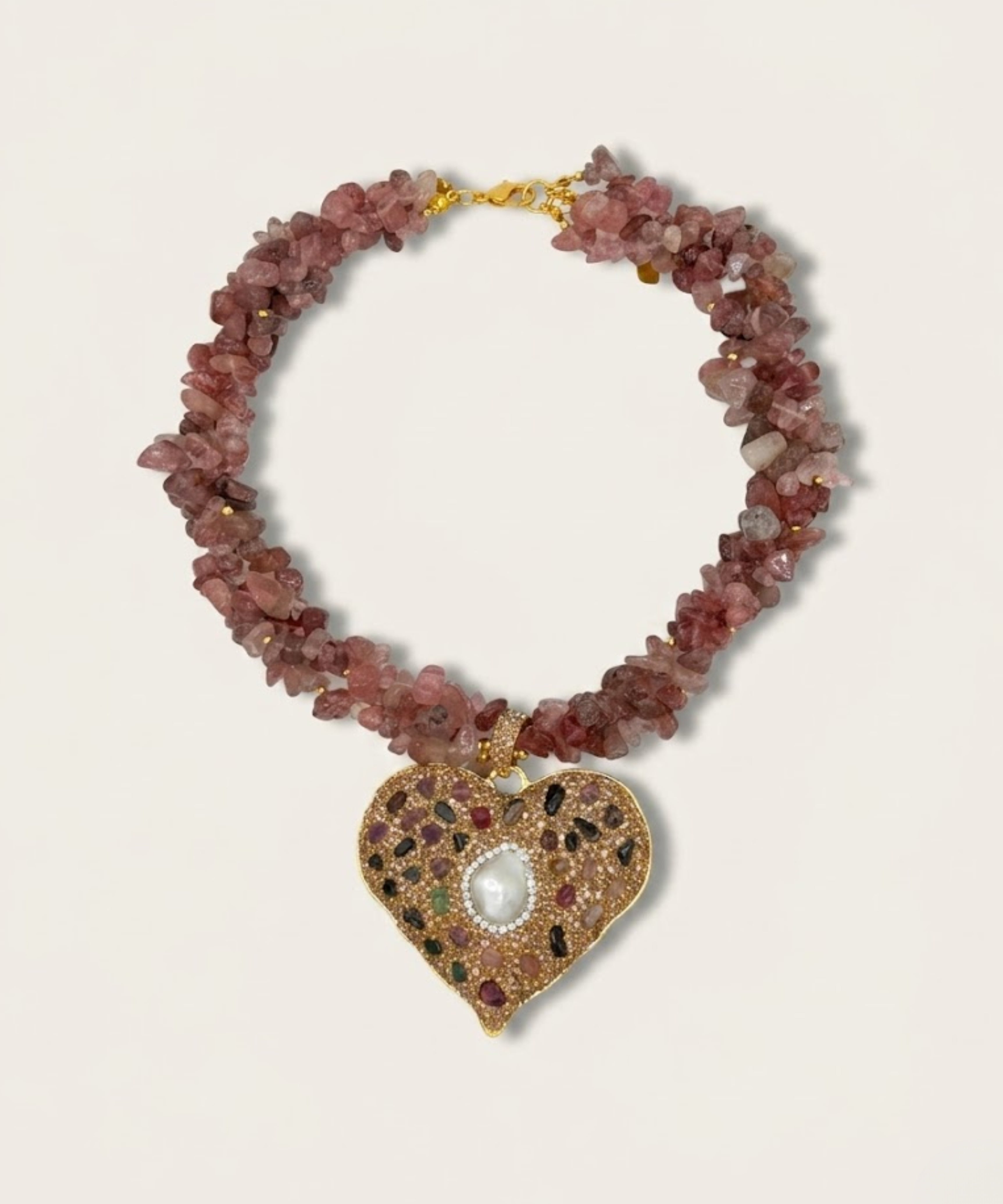 Nero Heart of Mare Necklace