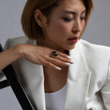 Tara Molten RIng | Silver