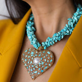 Nero Heart of Mare Necklace