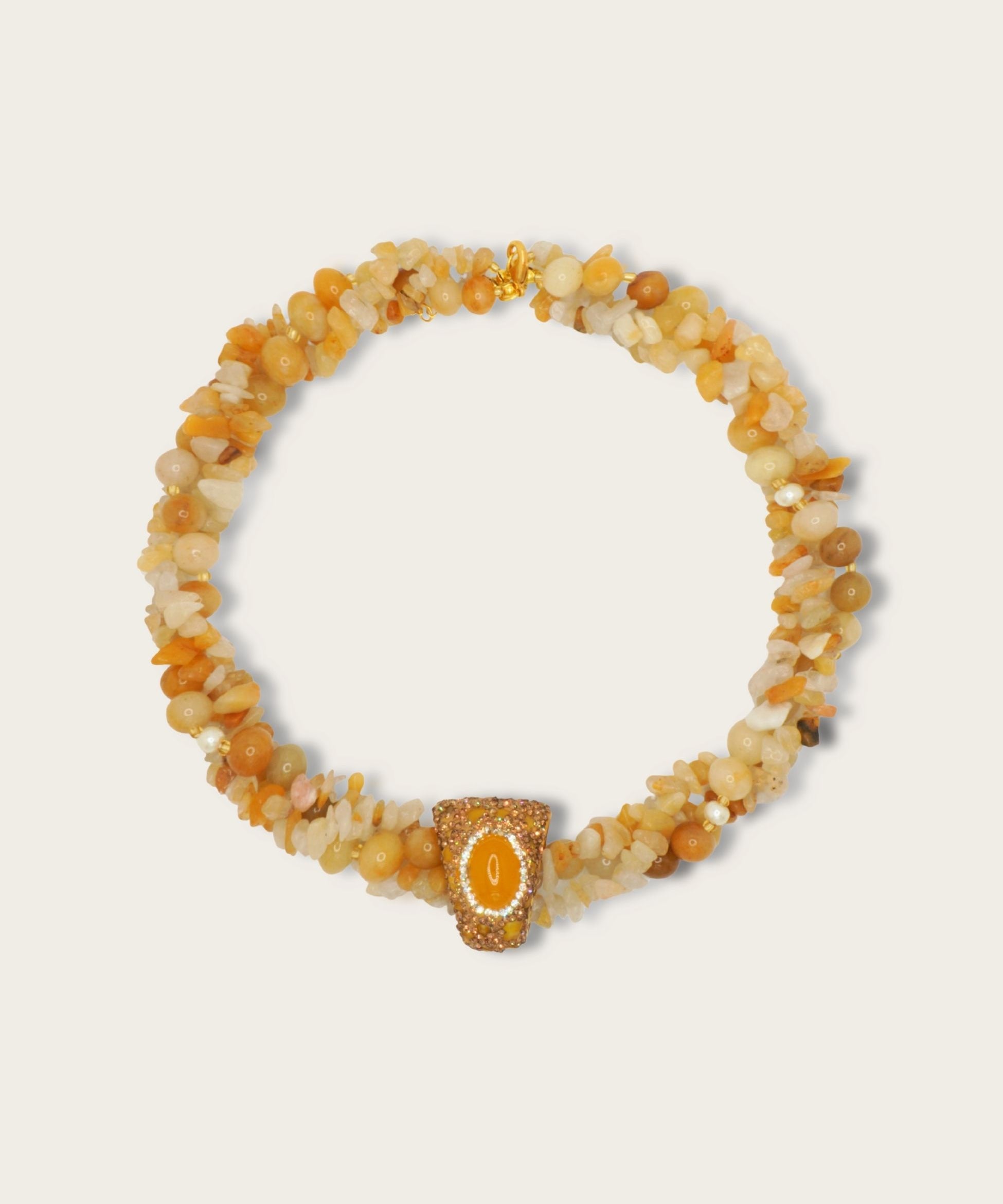 Solara Sculptural Necklace