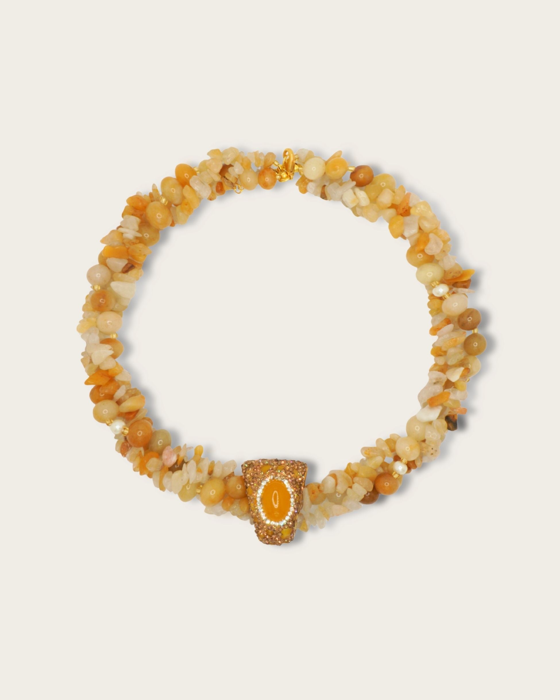 Solara Sculptural Necklace