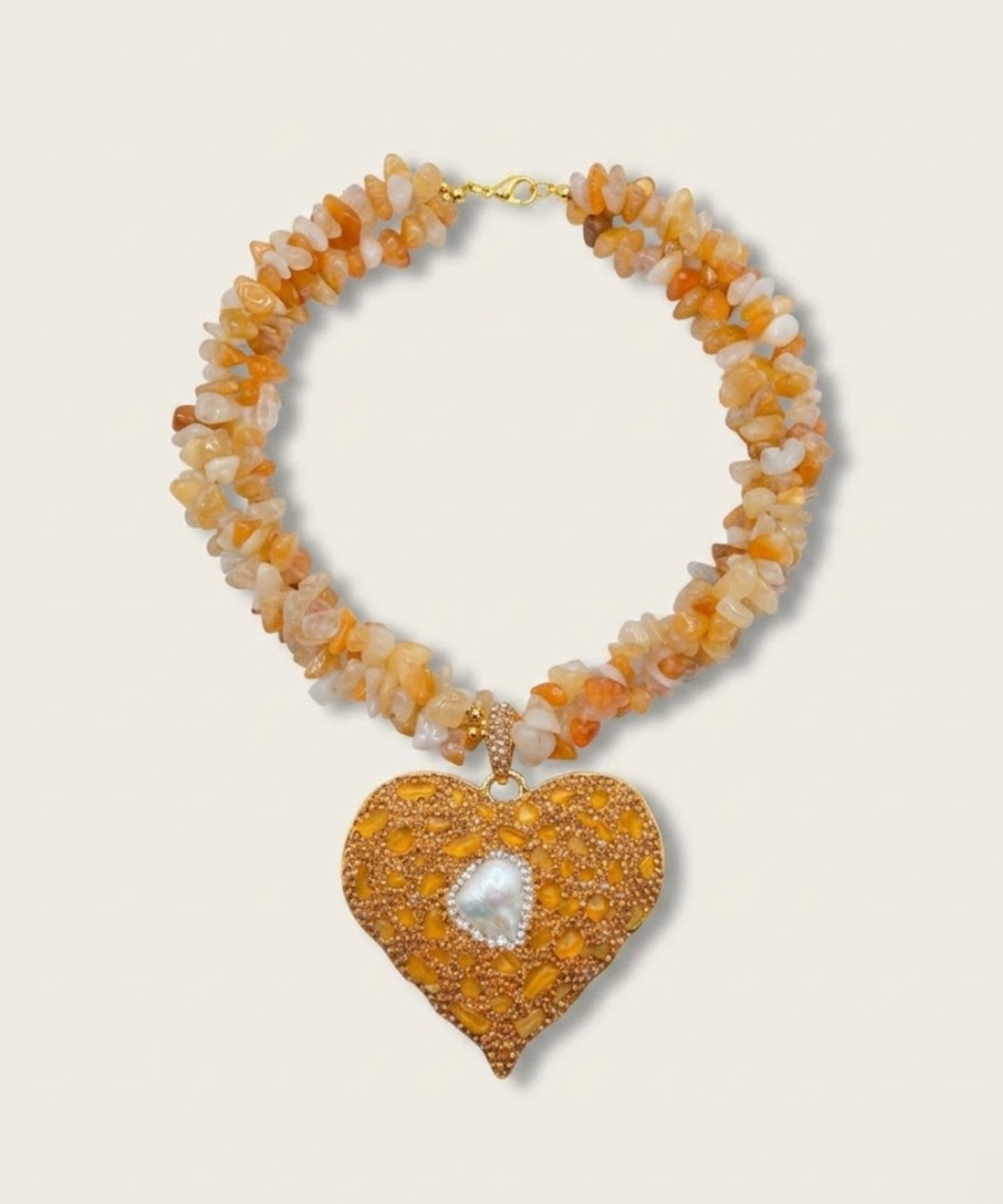 Nero Heart of Mare Necklace