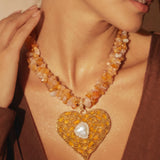 Nero Heart of Mare Necklace