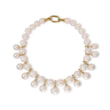 Celestine Double Strand Necklace