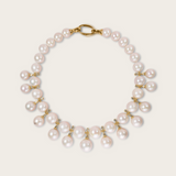 Celestine Double Strand Necklace