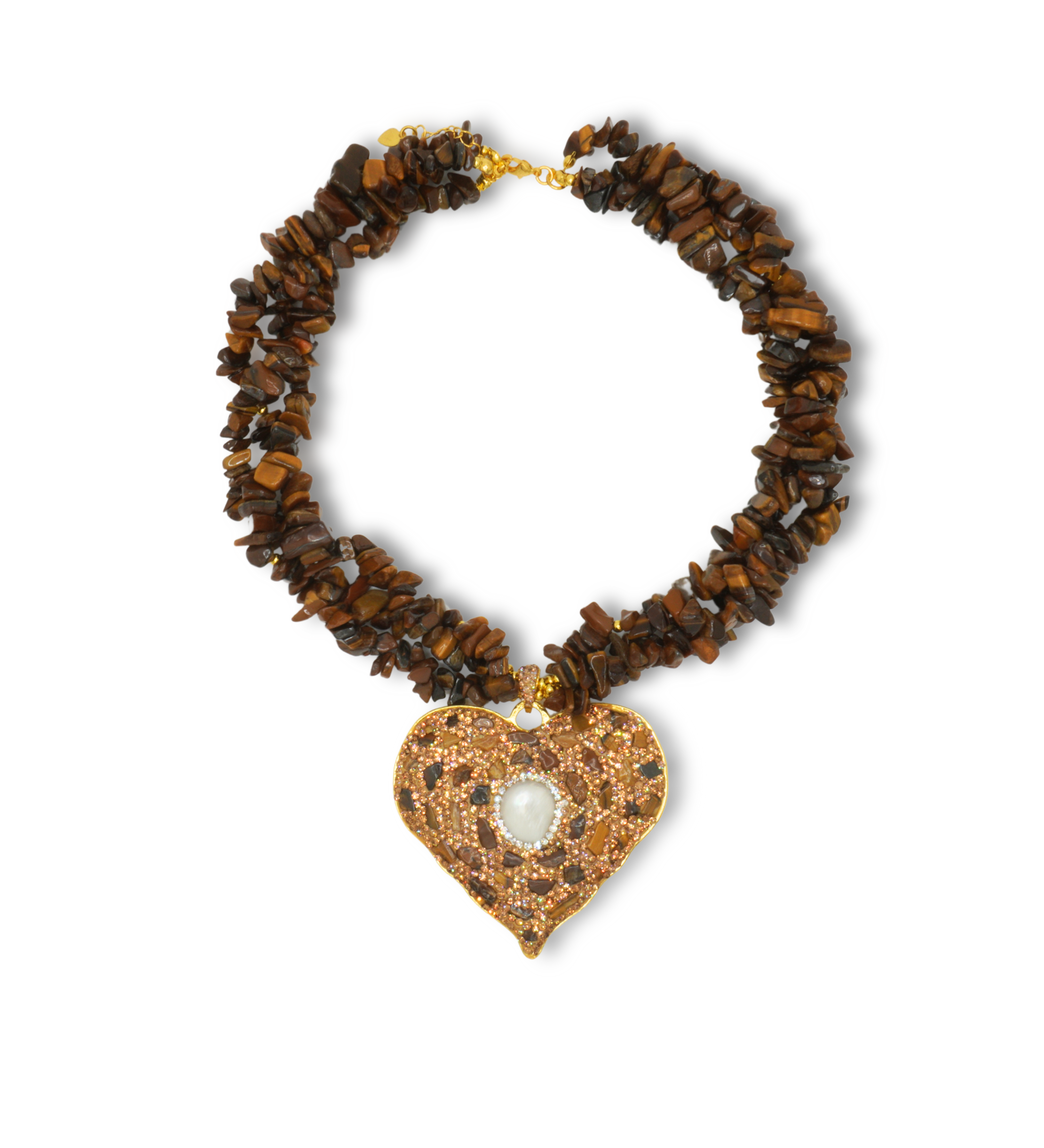 Nero Heart of Mare Necklace