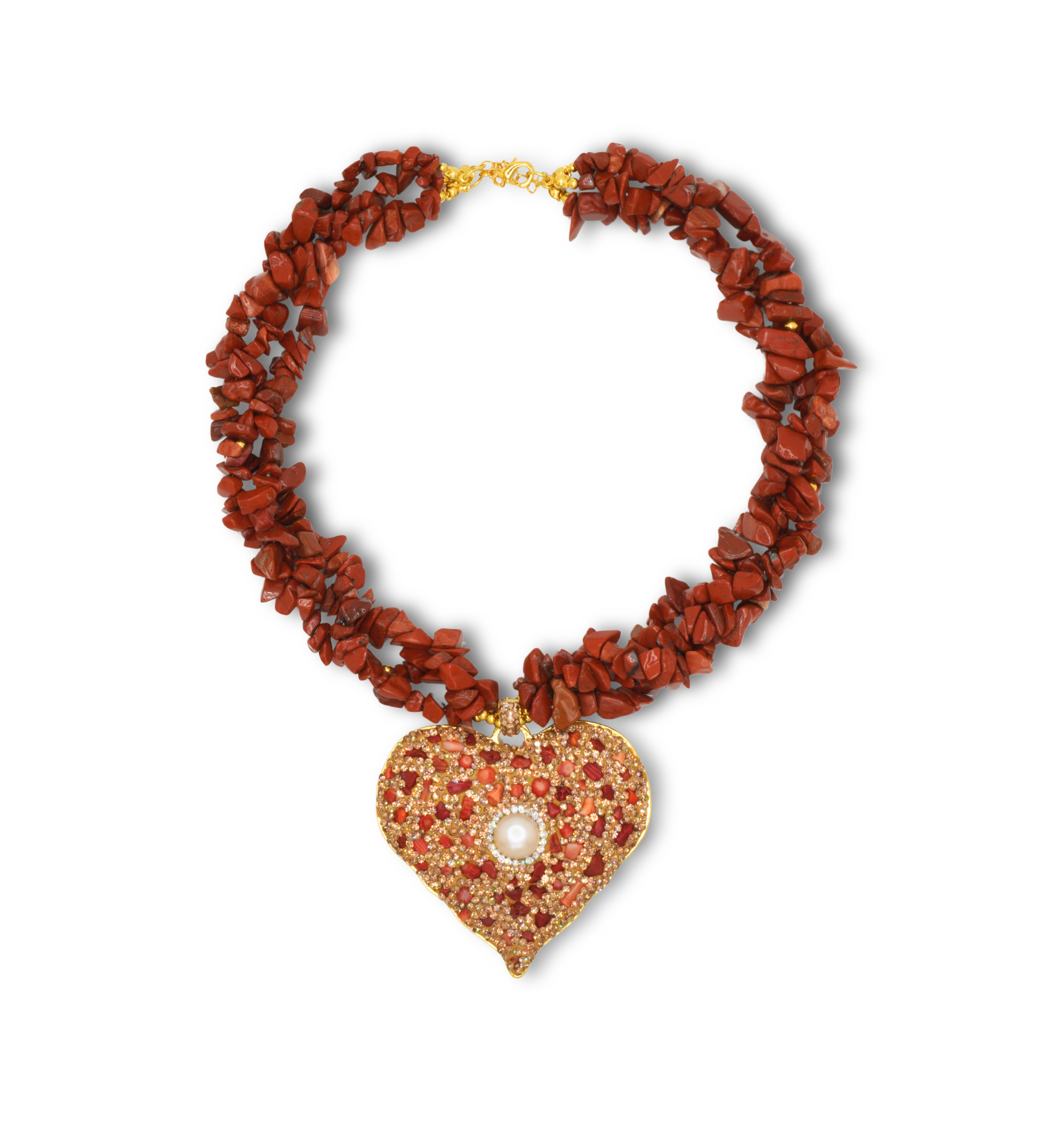 Nero Heart of Mare Necklace
