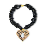 Nero Heart of Mare Necklace