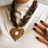 Nero Heart of Mare Necklace