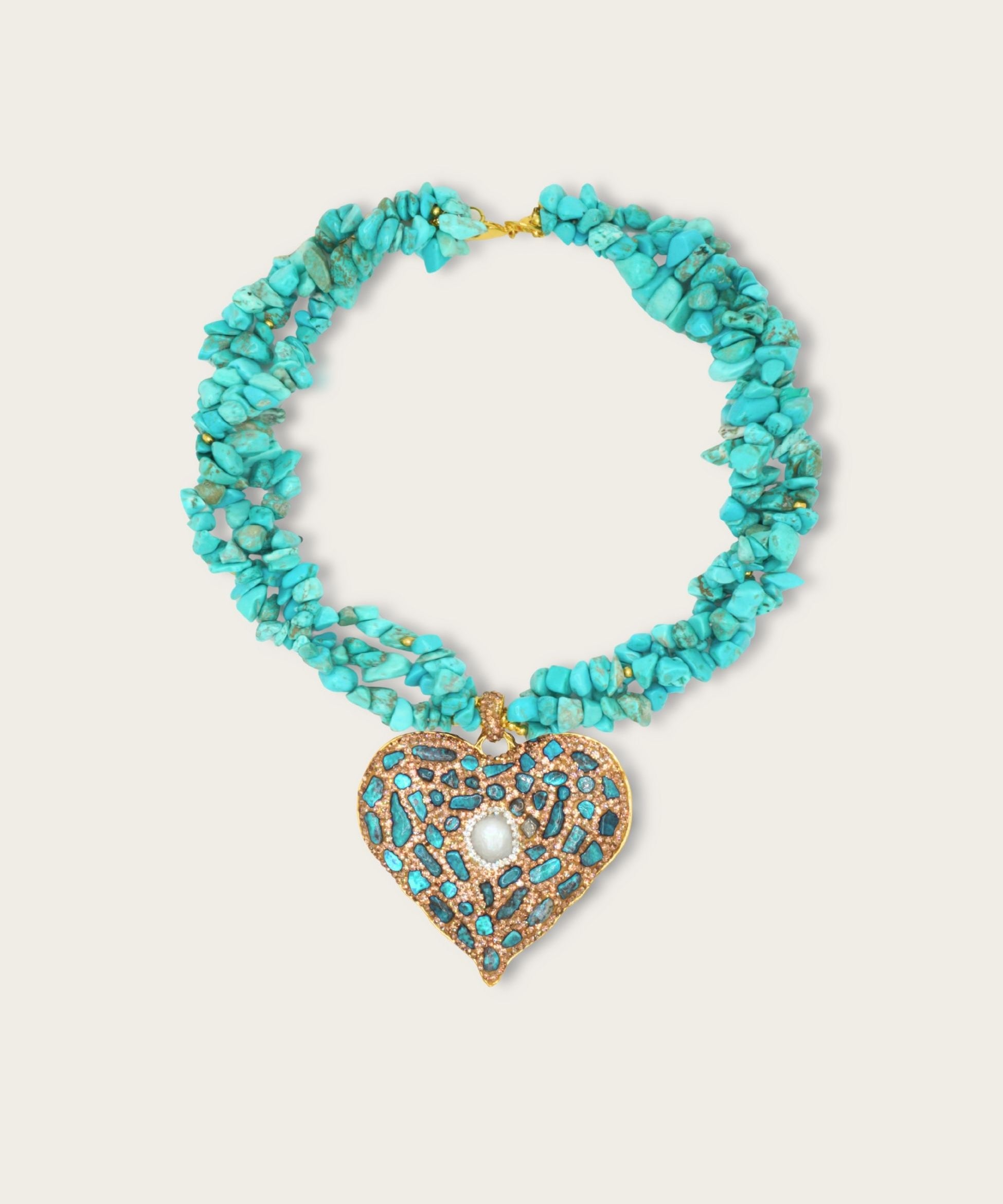 Nero Heart of Mare Necklace