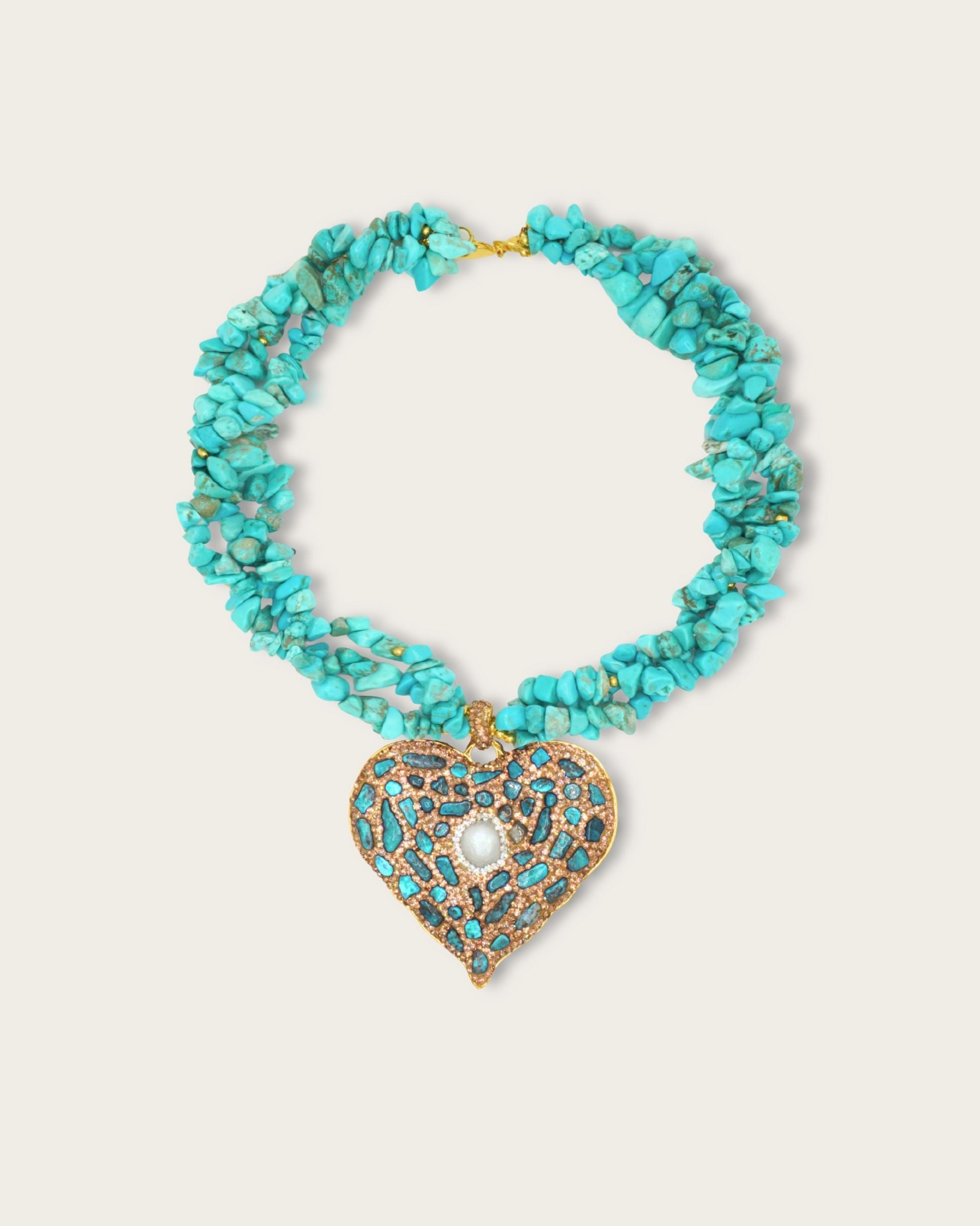 Nero Heart of Mare Necklace