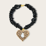 Nero Heart of Mare Necklace