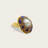 Nero Orb Cocktail Ring
