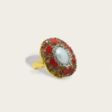 Nero Orb Cocktail Ring