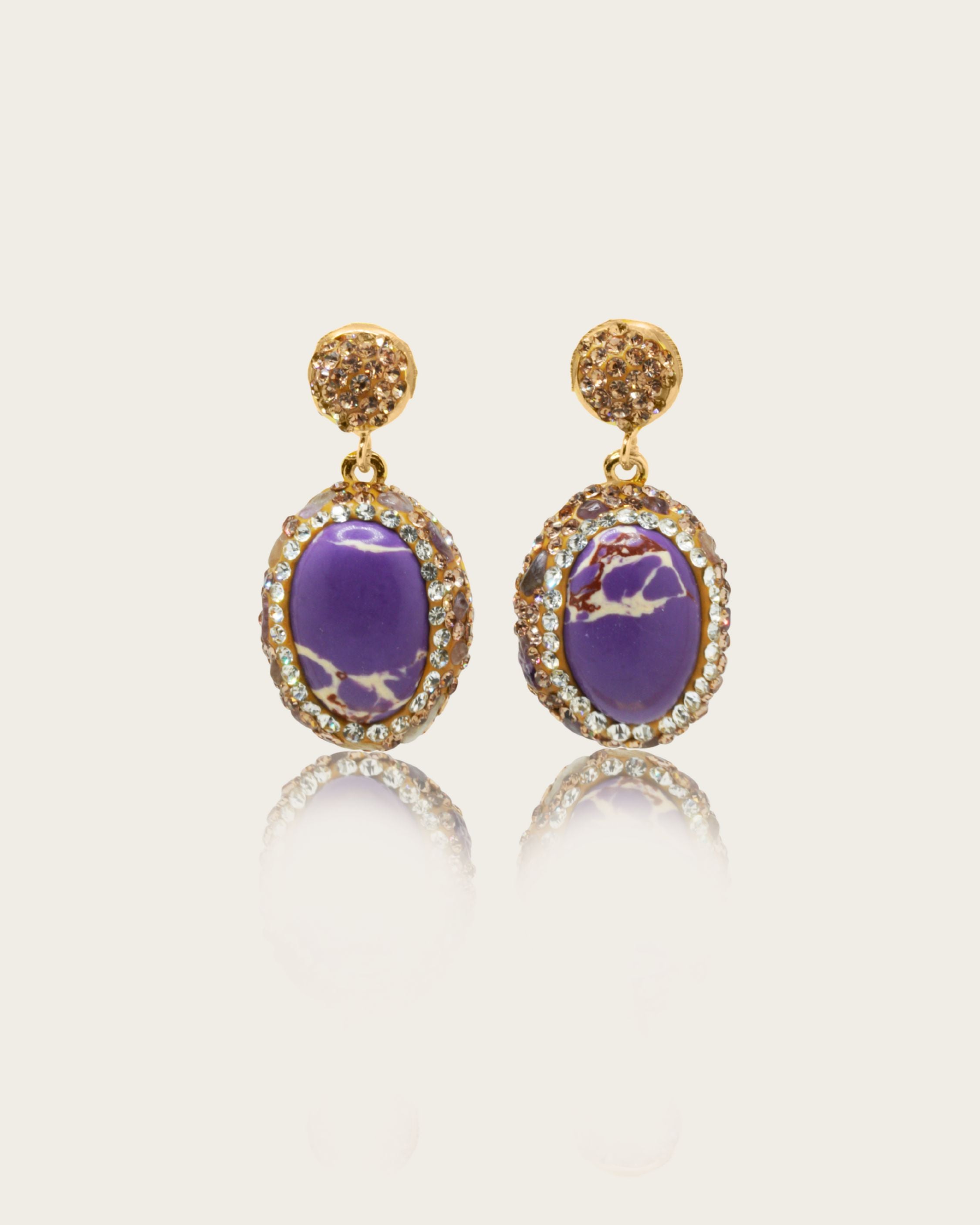 Sirena Verde Drop Earrings