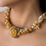 Solara Sculptural Necklace