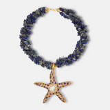 Indigo Pendant Necklace