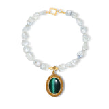 Verde Emerald Catseye Necklace
