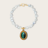 Verde Emerald Catseye Necklace