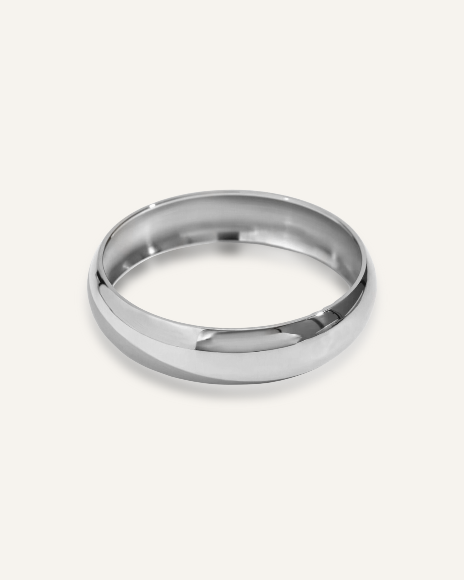 18k silver-coated Kali Cuff displayed against a clean white background.