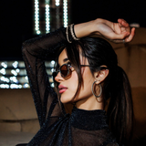 Naomi Bracelet styled with a minimal daily outfit for a subtle elegant look.