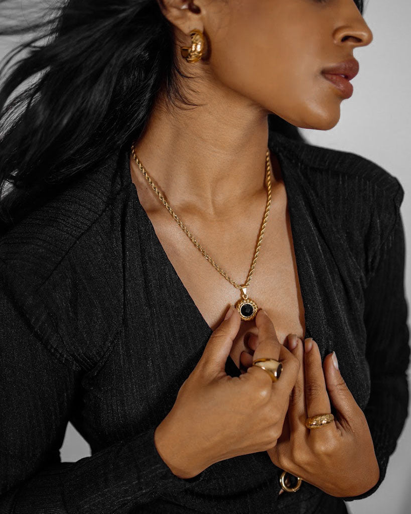 viea jewelry twist rope necklace ring bracelet earrings women fall vogue gem zirconia diamond fashion inspo collection 18k gold plated stainless steel free shipping chic parisian style inspo aesthetic staple classic pandora hypoallergenic near me box mejuri adinas kendra scott paparazzi organizer zales dior hypoallergenic non tarnish cleaner pouch macy’s chanel cartier vogue vintage store aesthetic pose gorjana cendre holder travel ana luisa disney dainty etsy fine sleek statement bold black onyx pendant