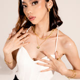 viea jewelry figaro chain necklace ring bracelet anklet ear cuff earrings women fall vogue gem zirconia diamond fashion inspo collection 18k gold coated brass free shipping chic parisian style inspo aesthetic staple classic pandora hypoallergenic near me box mejuri adinas kendra scott paparazzi organizer zales dior non tarnish cleaner pouch macy’s chanel cartier vogue vintage store aesthetic pose gorjana cendre holder travel ana luisa disney dainty etsy fine sleek statement bold lobster clasp parrot closure