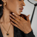 viea jewelry necklace gold dome ring bracelet anklet ear cuff earrings women fall vogue gem zirconia diamond fashion inspo collection 18k gold coated brass free shipping chic parisian style inspo aesthetic staple classic pandora hypoallergenic near me box mejuri adinas kendra scott paparazzi organizer zales dior non tarnish cleaner pouch macy’s chanel cartier vogue vintage store aesthetic pose gorjana cendre holder travel ana luisa disney dainty etsy fine sleek statement bold woven