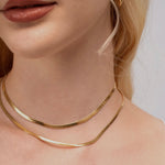 viea jewelry herringbone flat chain necklace ring bracelet anklet ear cuff women fall vogue gem zirconia diamond fashion inspo collection 18k gold plated stainless steel free shipping chic parisian style inspo aesthetic staple classic pandora near me box mejuri adinas kendra scott paparazzi organizer zales septum hypoallergenic non tarnish cleaner pouch macy’s chanel cartier vogue vintage store aesthetic pose gorjana cendre holder travel ana luisa disney dainty etsy fine sophisticated classy